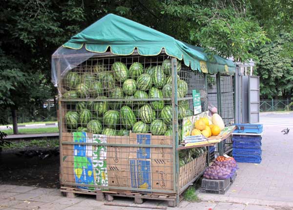 Сетка с арбузами на Горького
