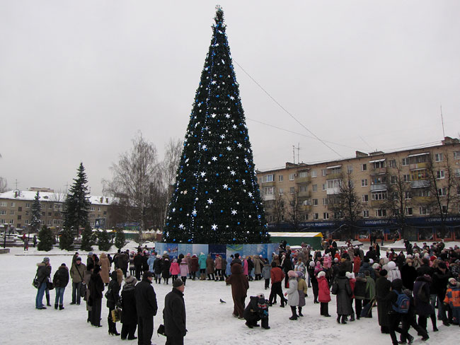 Новогодняя елка в Пушкино Новогодняя елка в Пушкино