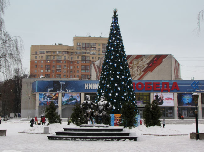 Новогодняя елка в Пушкино Новогодняя елка в Пушкино