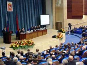 Заседание областного правительства