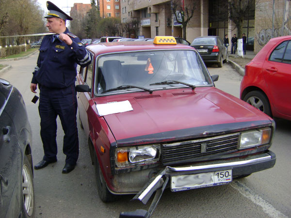 ДТП на улице Горького
