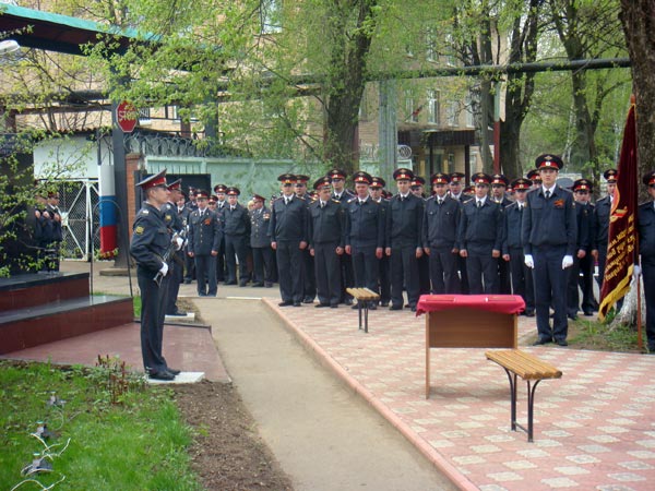 Открытие музея в УВД Пушкино