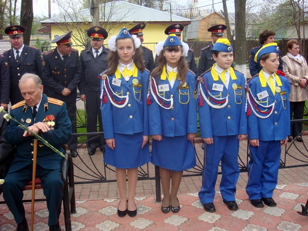 Открытие музея в УВД Пушкино