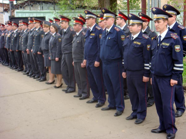 Открытие музея в УВД Пушкино