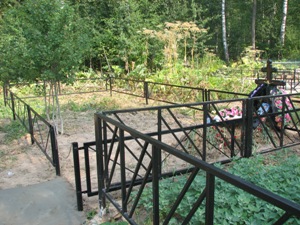 Кладбище в Алешино