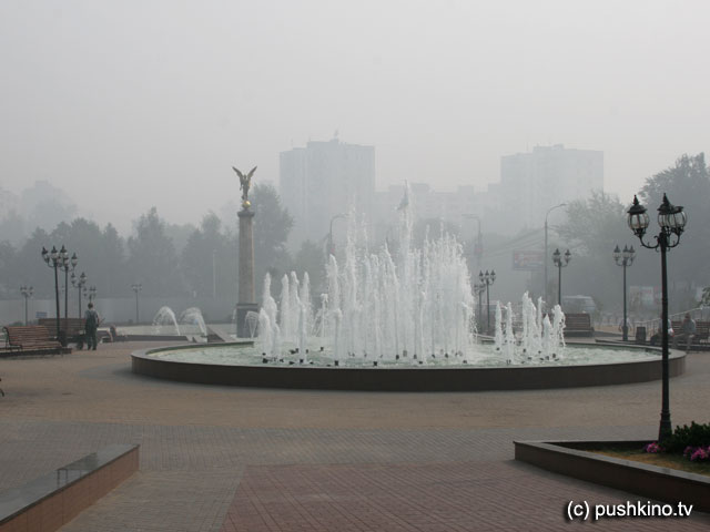 Жара в Пушкино