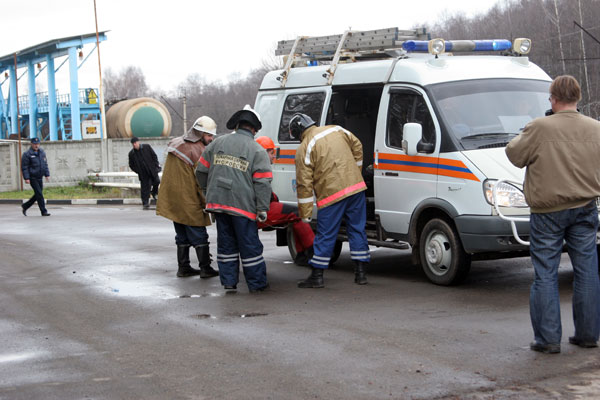 Работа спасателей