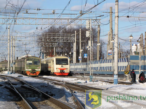 Электрички в Пушкино
