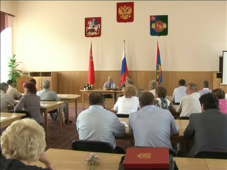 Совещание в администрации Совещание в администрации
