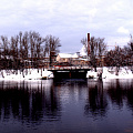 плотина реки Скалбы
