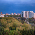 Тихий вечер перед дождём