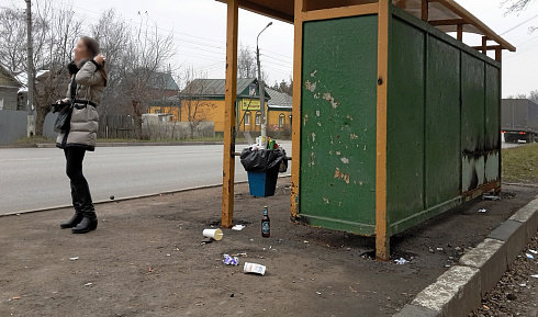 "Обновлённый" павильон на ост."С