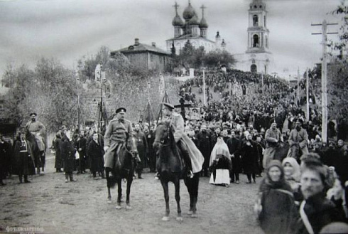 крестный ход .Пушкино