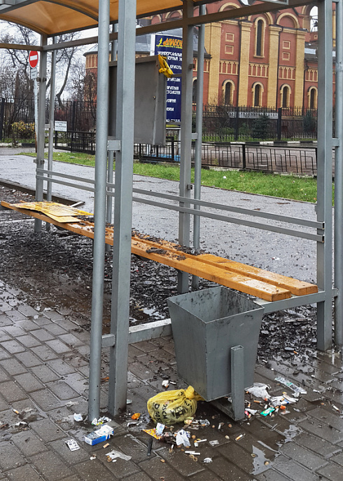 Антивандальный павильон