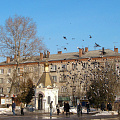 Город просыпается