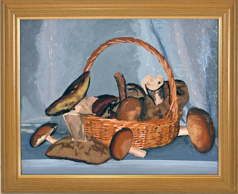 Грибы в корзине