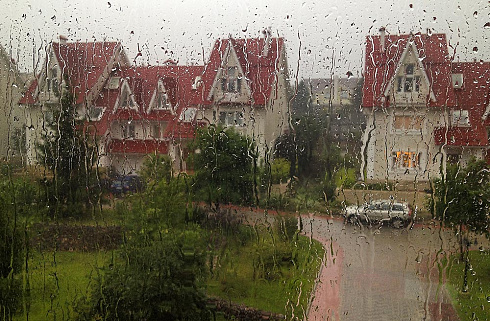 big rain...